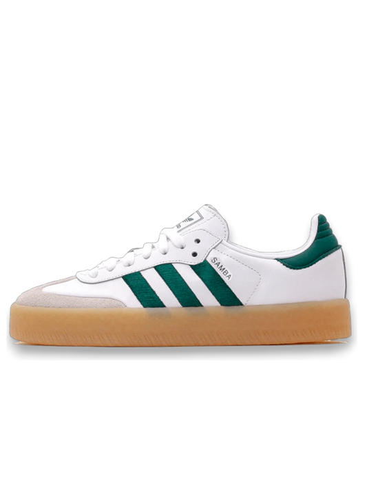 Adidas sambae White Collegiate Green Gum