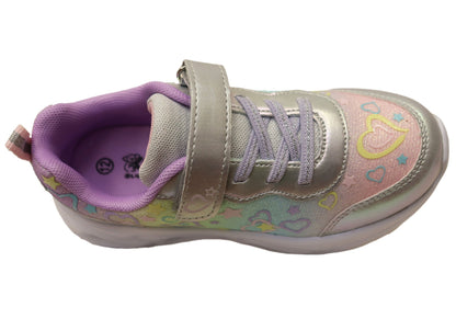 Koala Lights Arista Comfortable Girls Kids Light Up Shoes