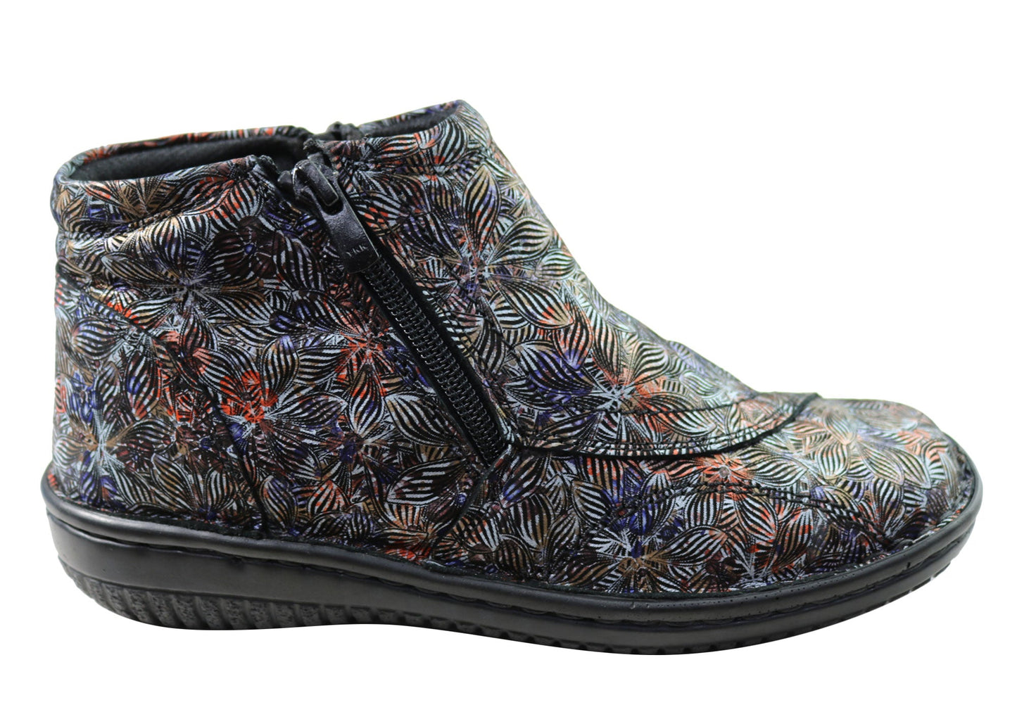 Cabello Comfort 5250-27 Womens Leather Ankle Boots