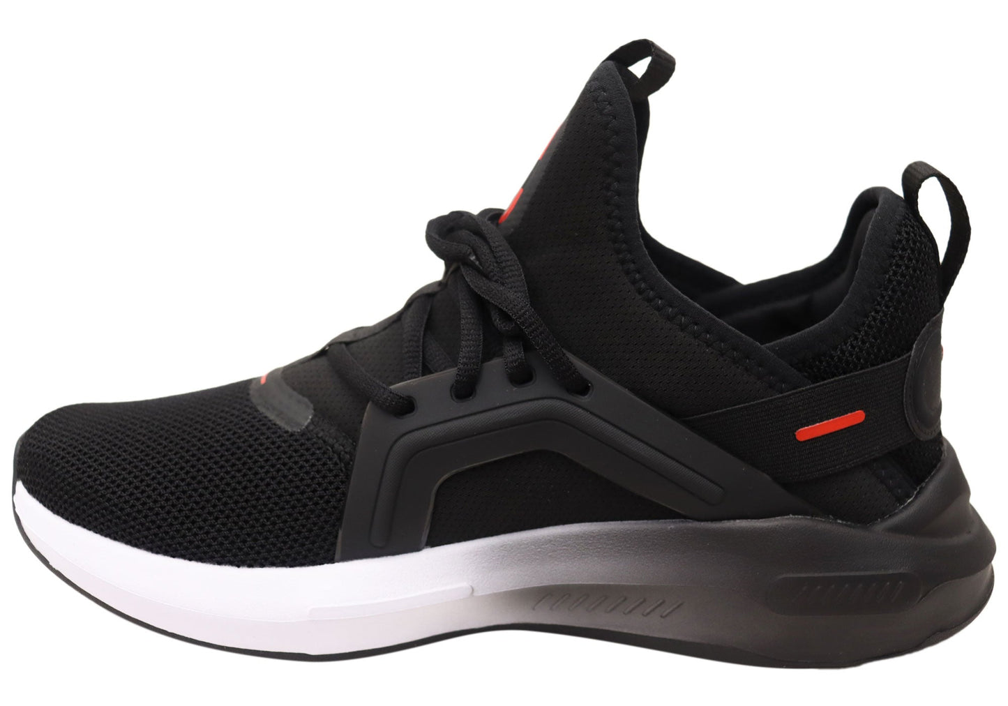 Puma Softride Enzo 5 Mens Comfortable Shoes Black Red