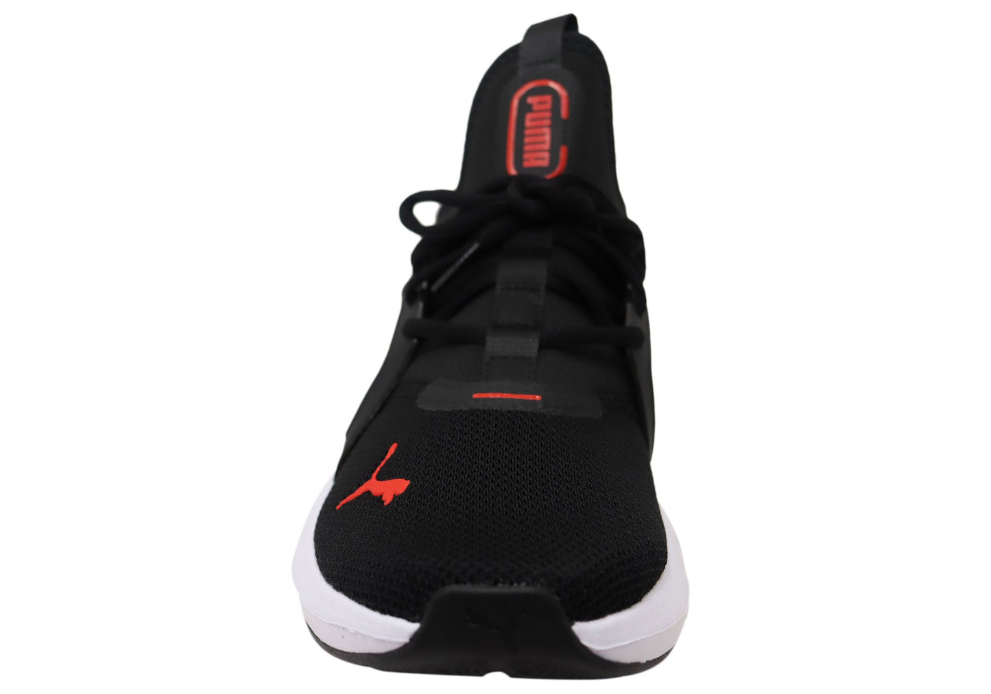 Puma Softride Enzo 5 Mens Comfortable Shoes Black Red