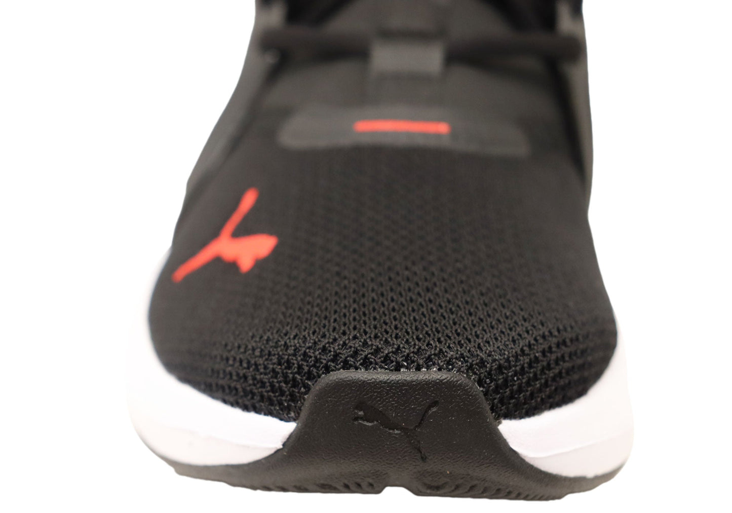 Puma Softride Enzo 5 Mens Comfortable Shoes Black Red