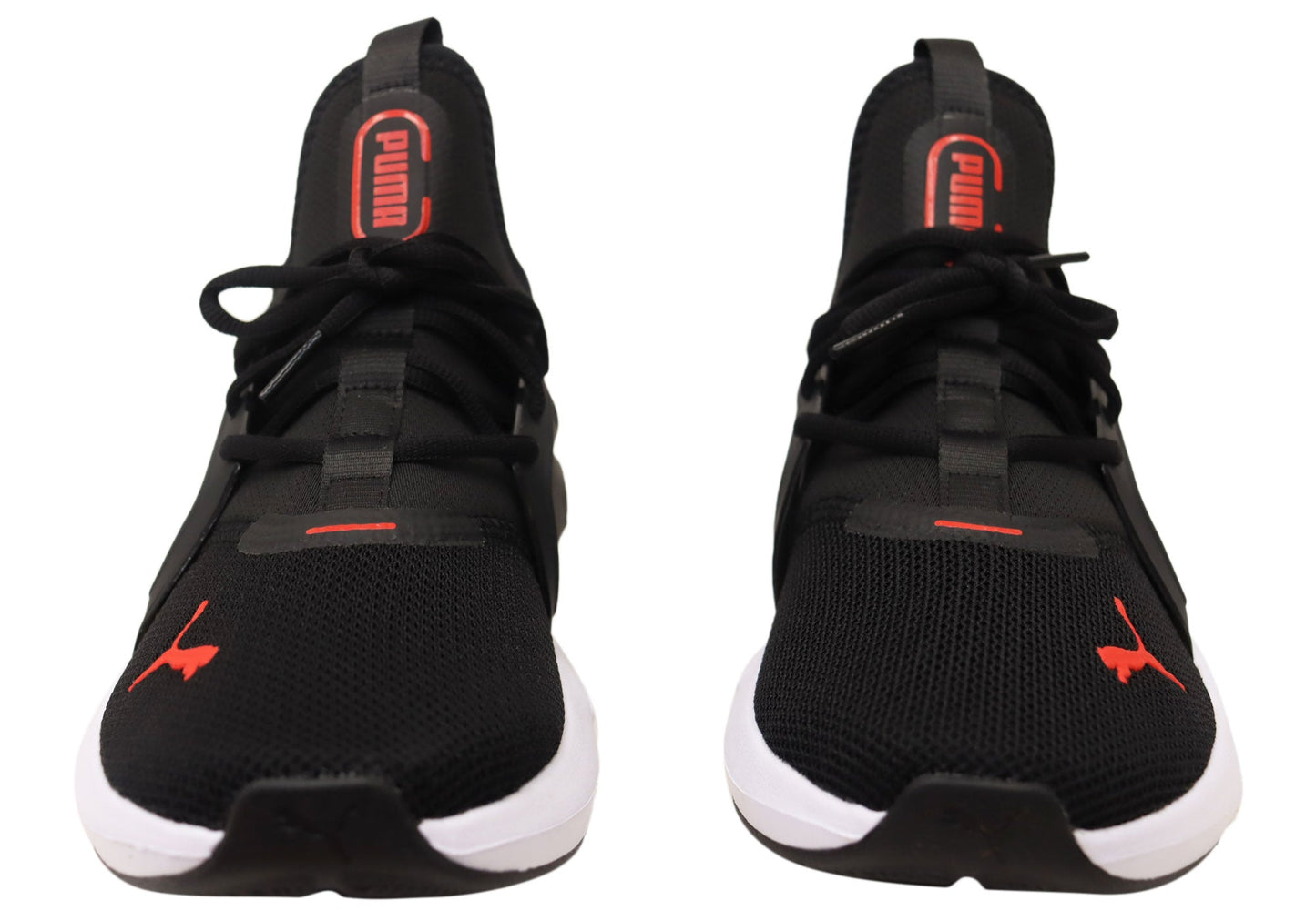 Puma Softride Enzo 5 Mens Comfortable Shoes Black Red