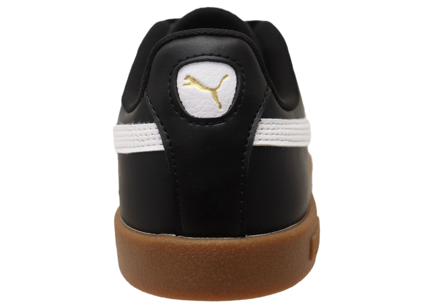 Puma Club II Indoor Mens Comfortable Lace Up Shoes Black White