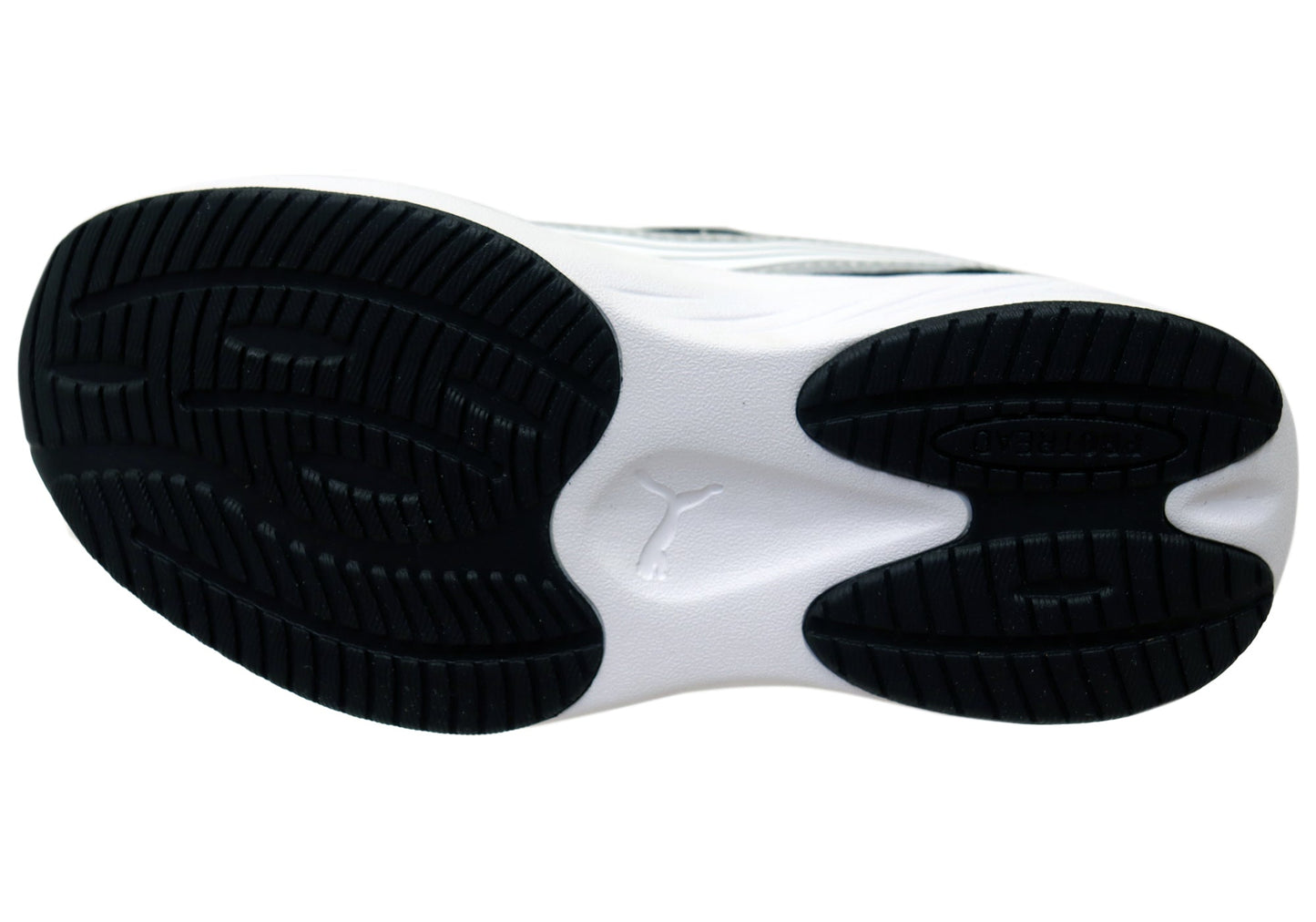 Puma Lite AC PS Kids Comfortable Athletic Shoes Black White