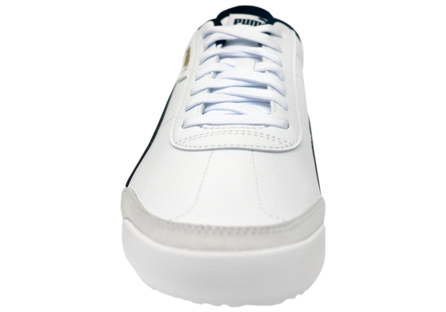 Puma Turino II OG Mens Comfortable Lace Up Casual Shoes White Black