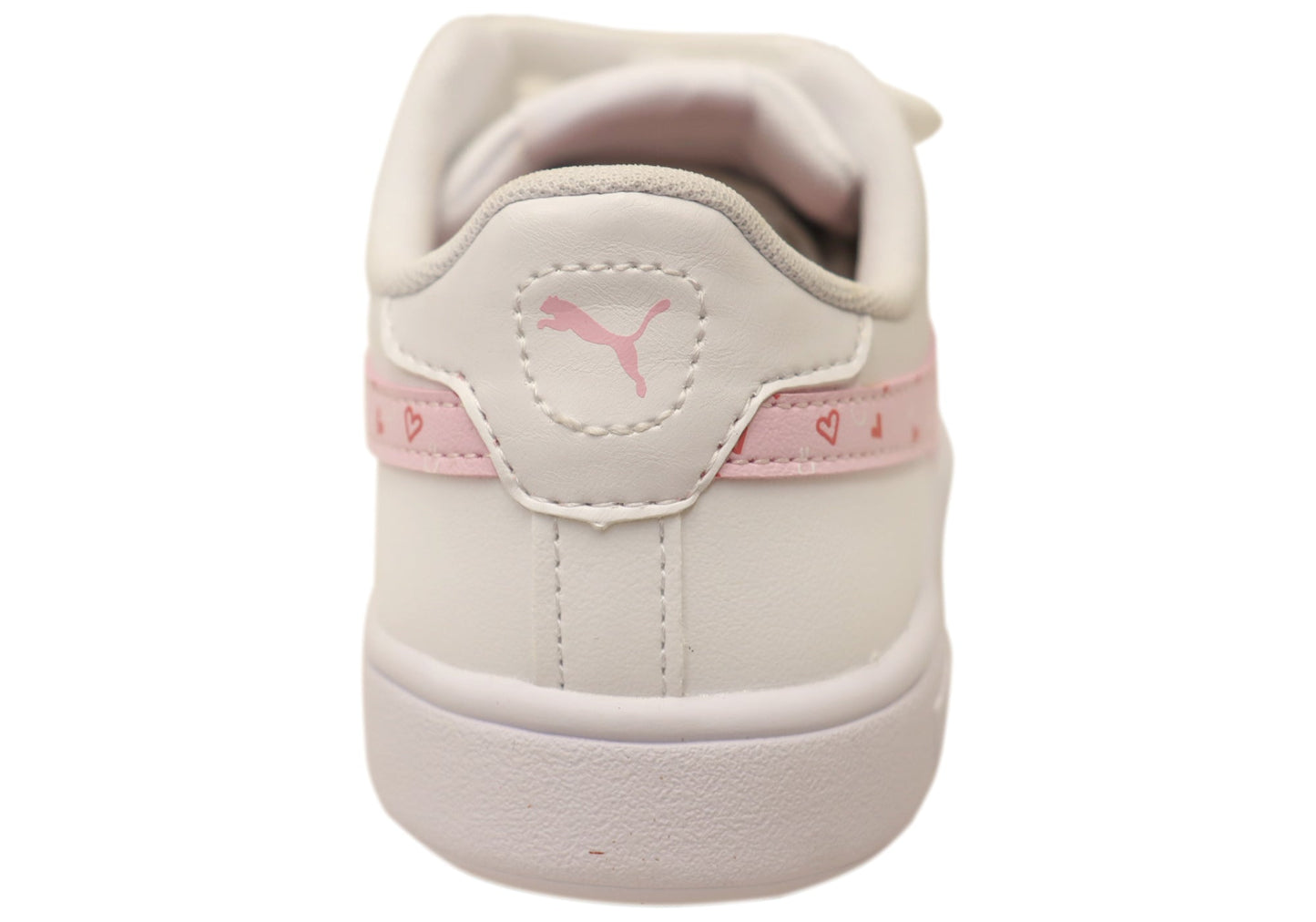 Puma Smash 3.0 Hearty V PS Kids Girls Adjustable Strap Sneakers