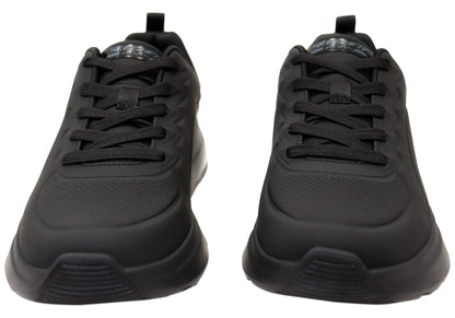 Skechers Mens BOBS Vision Air Comfortable Lace Up Shoes