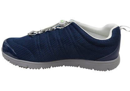 Kroten Mens Travelwalker 3E Extra Wide Comfortable Walking Shoes