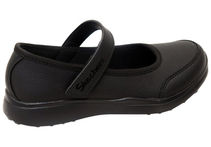 Skechers Microstrides Recess Rules Kids Girls Mary Jane School Shoes