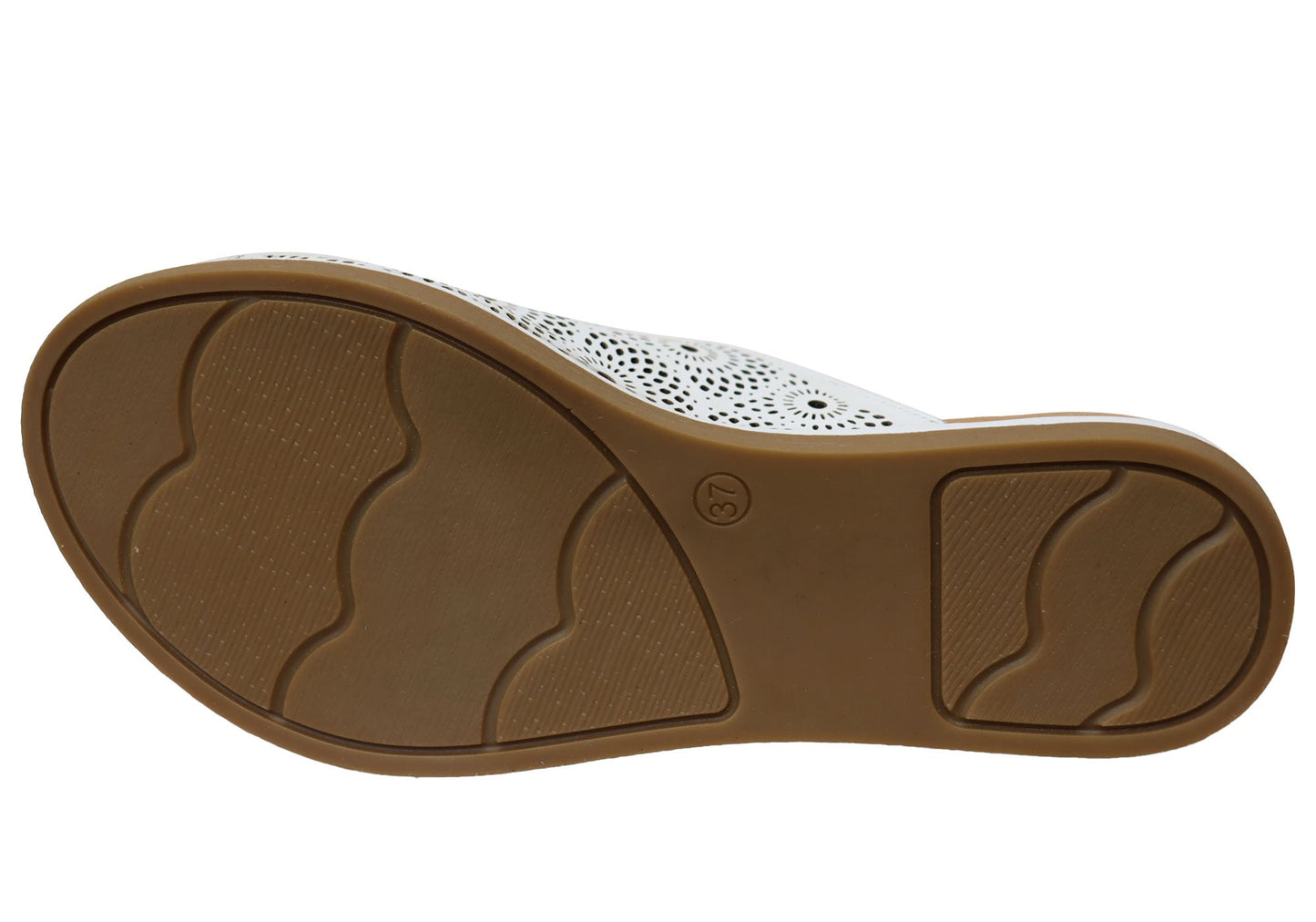 Orizonte Shelly Womens Comfortable European Leather Slides Sandals