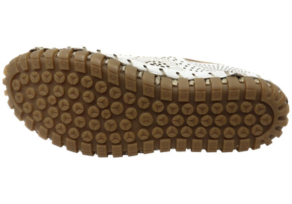 Orizonte Charmaine Womens European Comfortable Leather Shoes