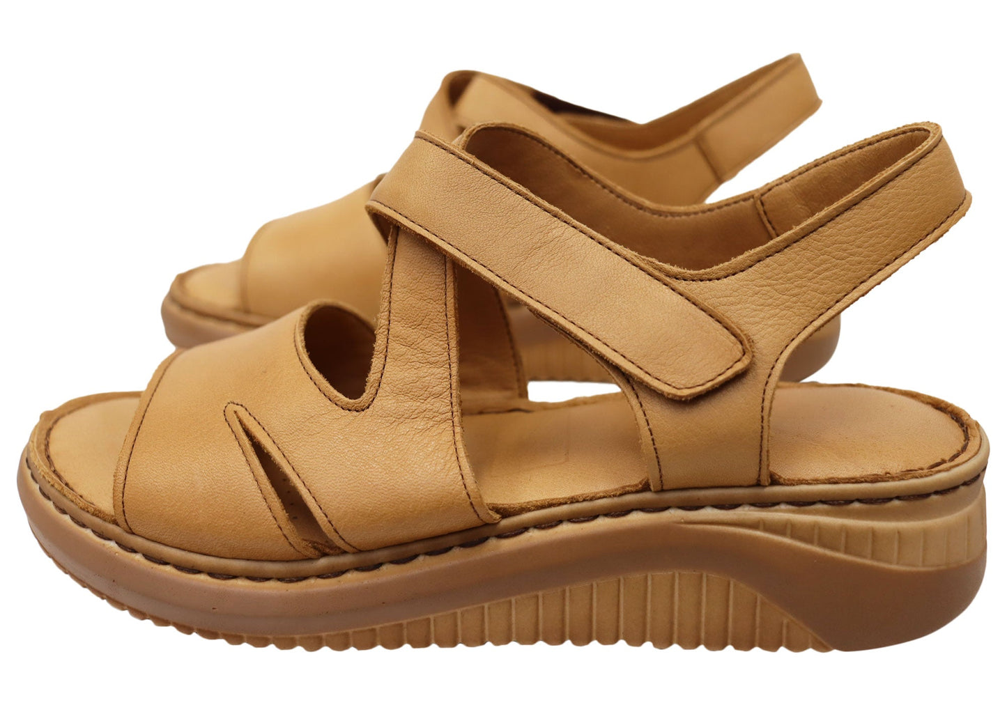 Orizonte Shana Womens Comfortable European Leather Sandals