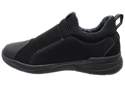 Nunn Bush By Florsheim Mens EE Extra Wide Grazie Slip Work Shoes