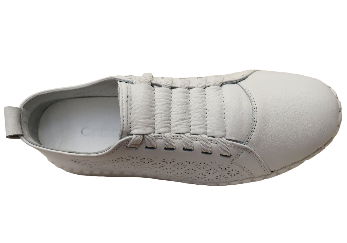 Orizonte Stride Womens European Leather Comfortable Slip On Shoes