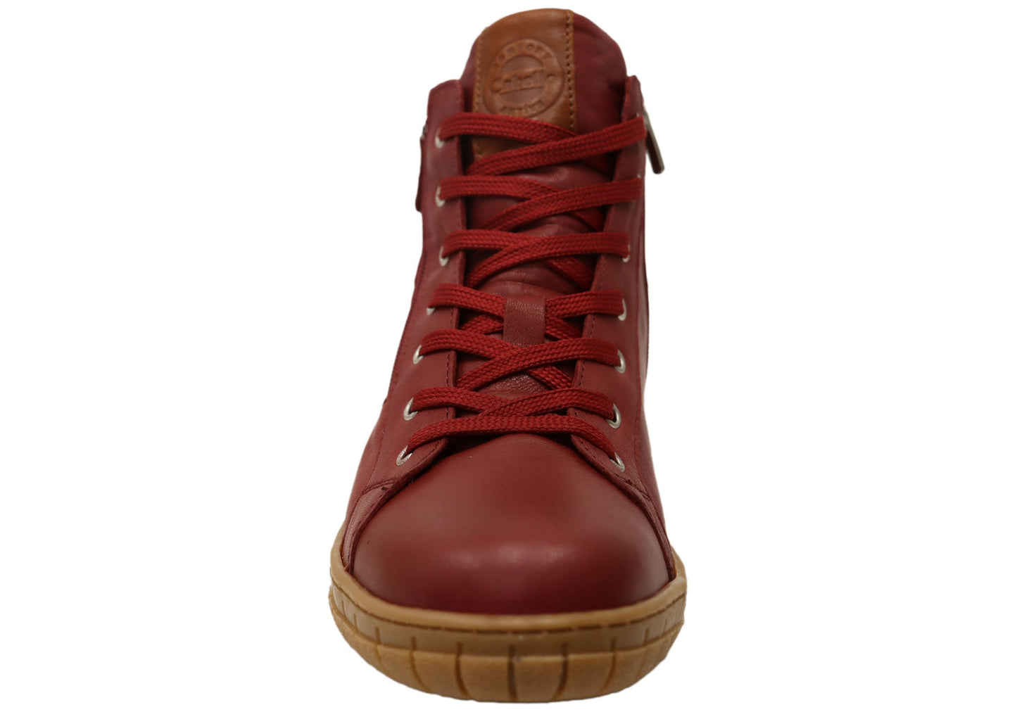 Cabello Comfort Reagan Womens Comfortable Leather European Ankle Boots