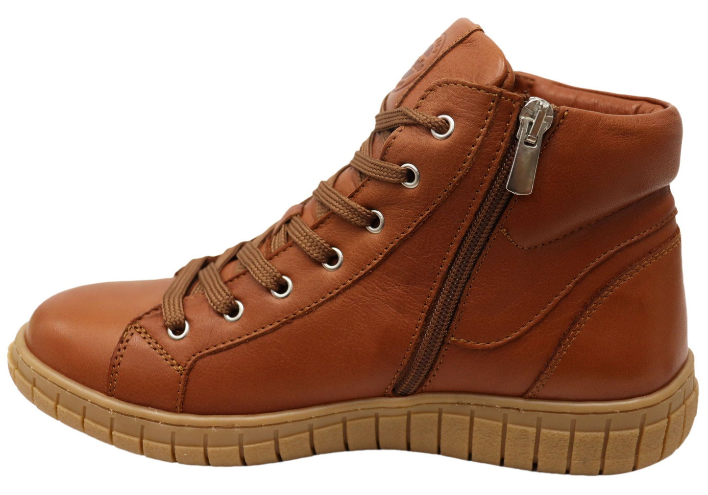 Cabello Comfort Reagan Womens Comfortable Leather European Ankle Boots