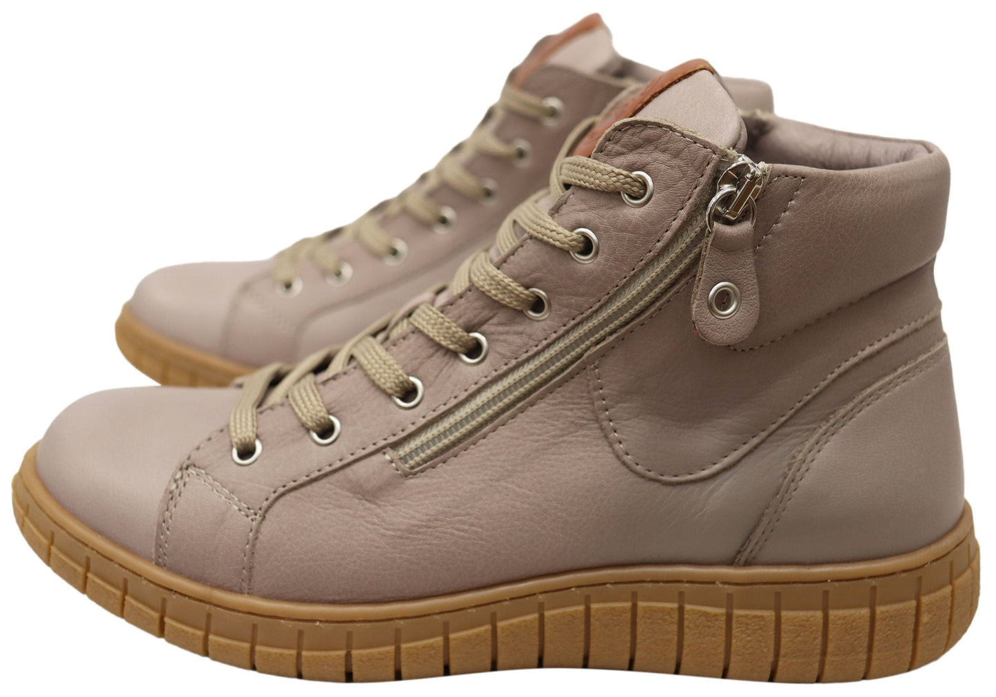 Cabello Comfort Reagan Womens Comfortable Leather European Ankle Boots