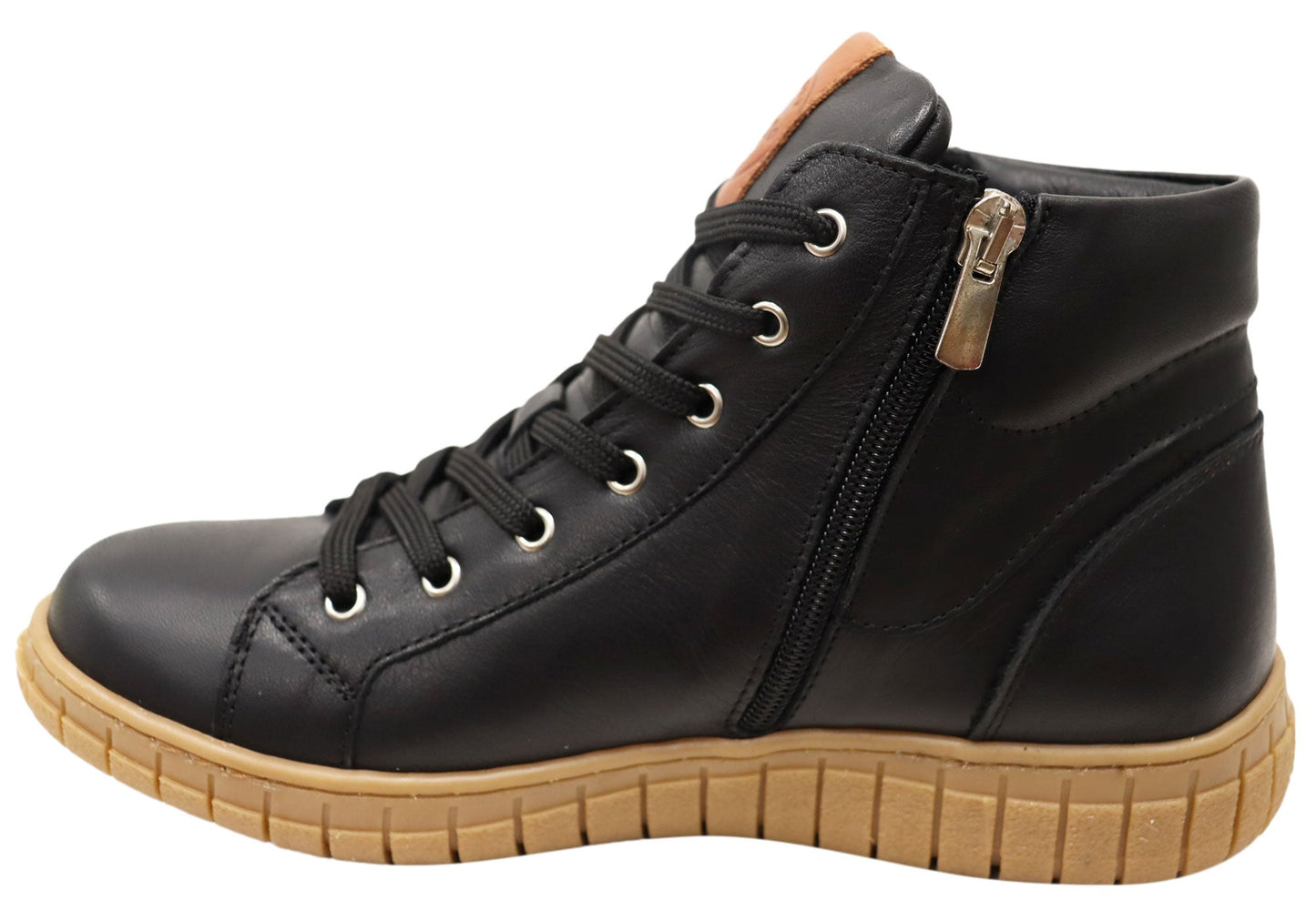 Cabello Comfort Reagan Womens Comfortable Leather European Ankle Boots