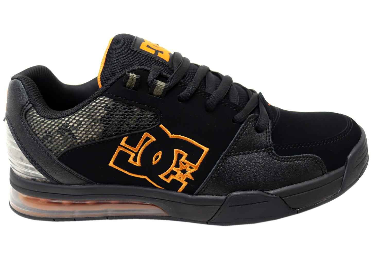 DC Shoes Mens Comfortable Leather Versatile Shoes Army Olive