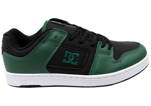 DC Shoes Mens Manteca 4 Comfortable Leather Shoes Black Forest