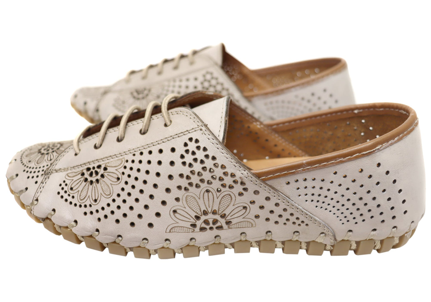Orizonte Charmaine Womens European Comfortable Leather Shoes
