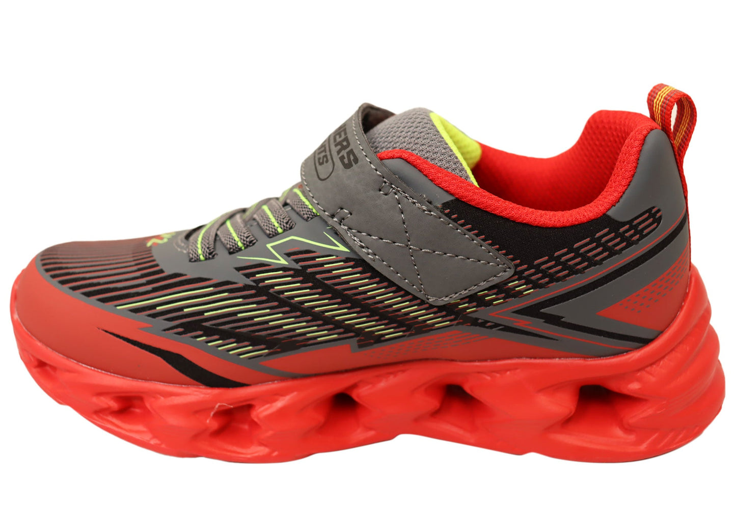 Skechers Kids Boys S Lights Vortex 2.0 Veltrox Comfortable Shoes