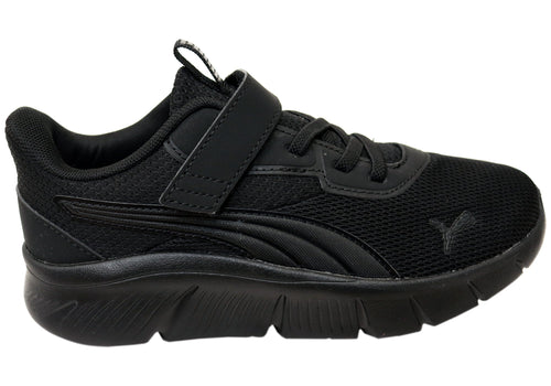 Puma FlexFocus Modern AC+ PS Kids Comfortable Black Shoes