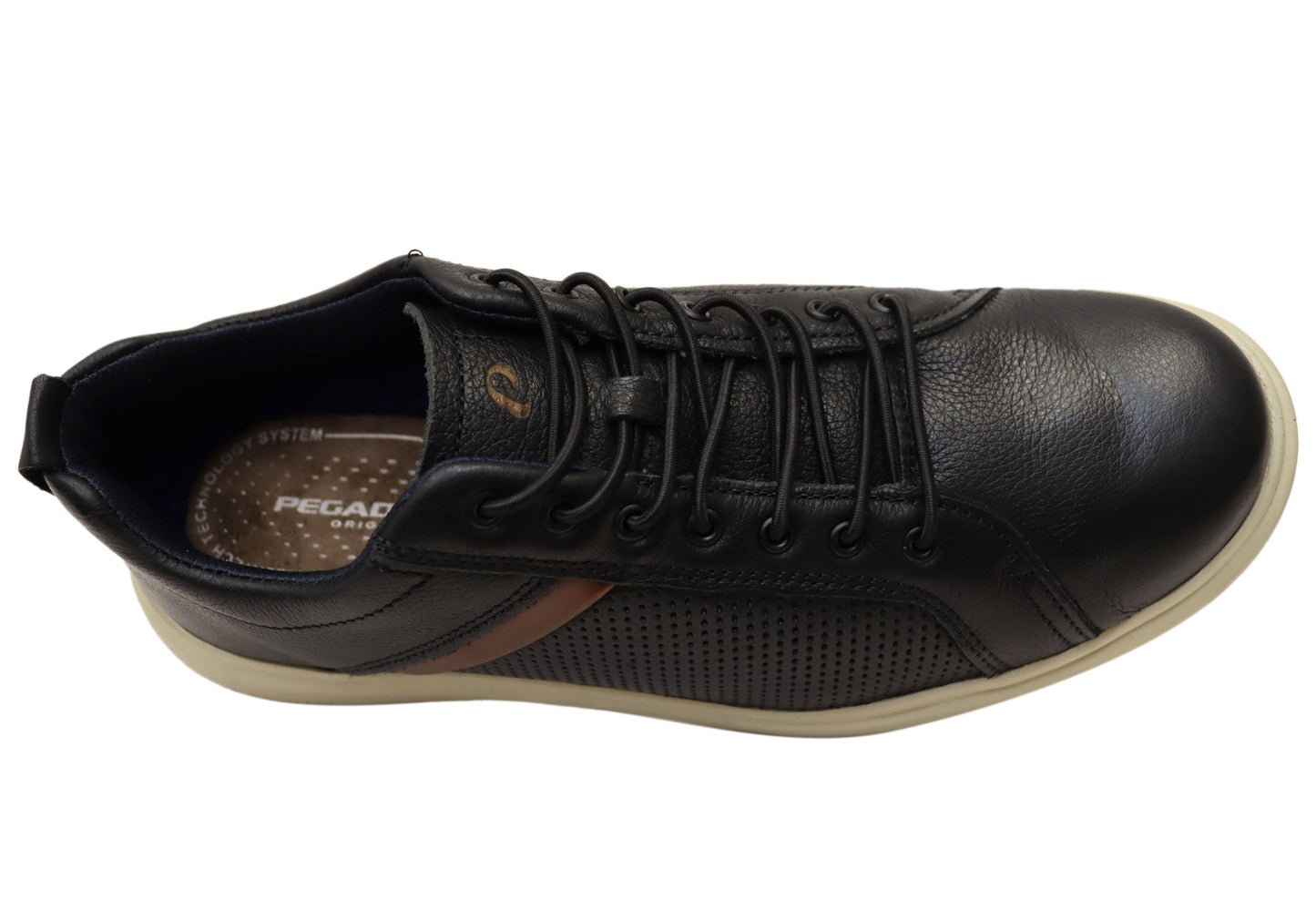 Pegada Kieren Mens Slip On Comfortable Brazilian Leather Casual Shoes