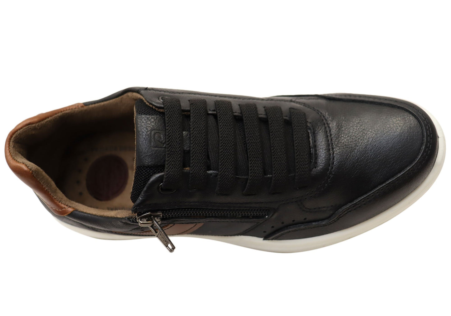 Pegada Zander Mens Slip On Comfortable Brazilian Leather Casual Shoes