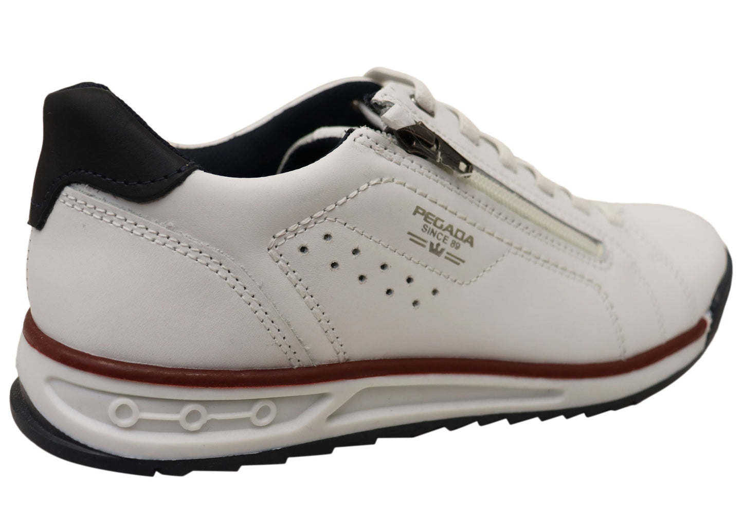 Pegada Brock Mens Slip On Comfortable Brazilian Leather Casual Shoes