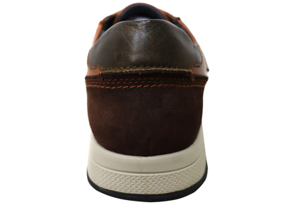 Pikolinos Mens Ferrol M9U-6139 Comfort Leather Lace Up Casual Shoes