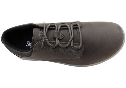 Slatters Griffin Mens Comfortable Leather Lace Up Casual Shoes