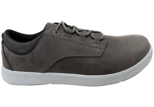 Slatters Griffin Mens Comfortable Leather Lace Up Casual Shoes