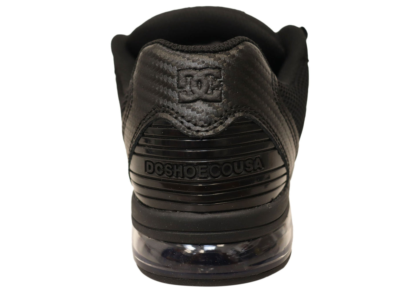 DC Shoes Mens Comfortable Leather Versatile Shoes Black Black