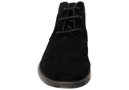 Julius Marlow Bolder Kids Boys Lace Up Suede Leather Boots