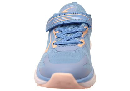 Sfida Dash Kids Girls Comfortable Adjustable Strap Athletic Shoes