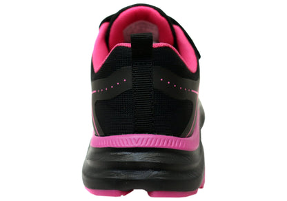 Sfida Dash Kids Girls Comfortable Adjustable Strap Athletic Shoes