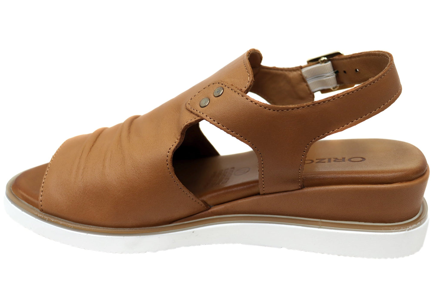 Orizonte Allureease Womens Comfortable European Leather Wedge Sandals
