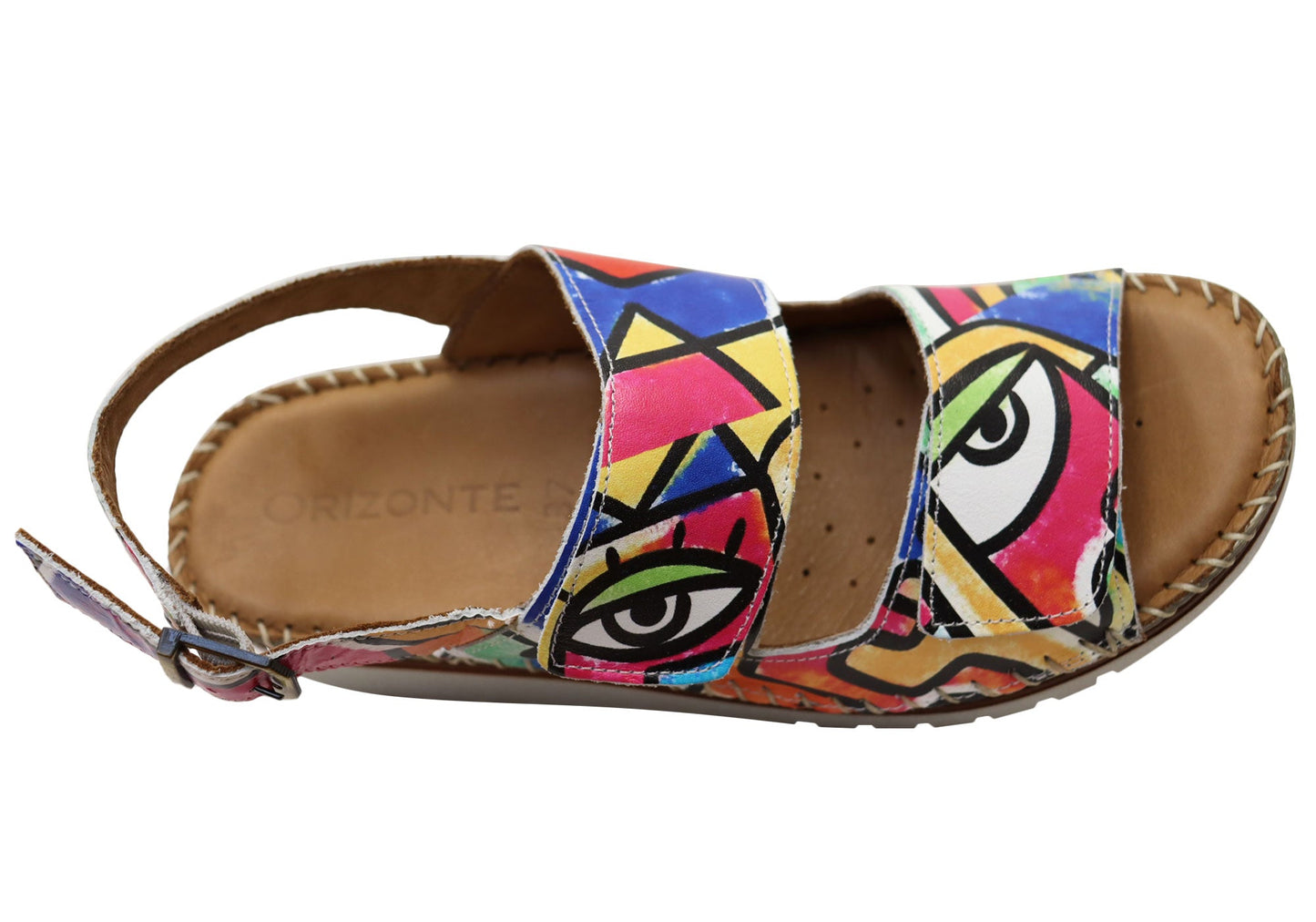 Orizonte Ivoryembrace Womens Comfortable European Leather Sandals