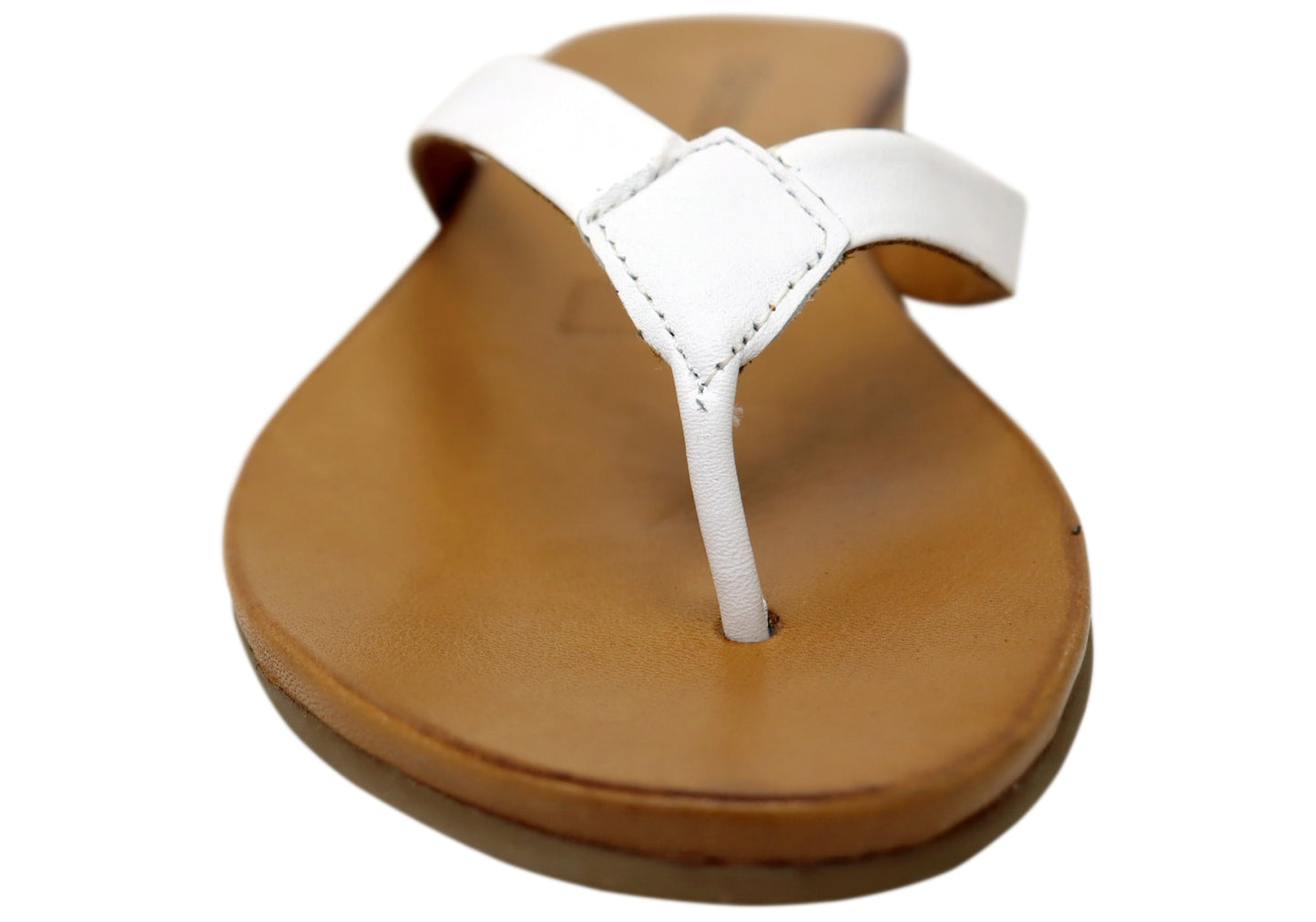 Orizonte Ellaease Womens Comfortable European Leather Thongs Sandals