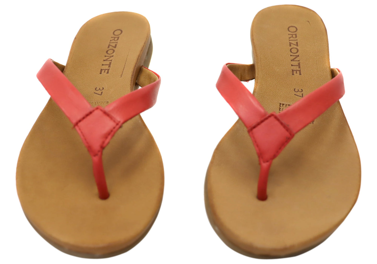 Orizonte Ellaease Womens Comfortable European Leather Thongs Sandals