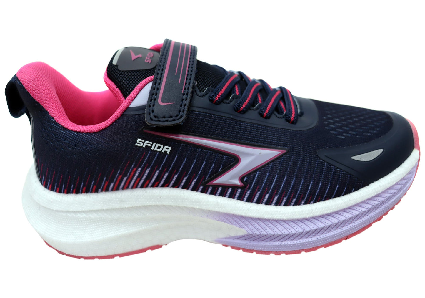 Sfida Zephyr 2.0 Kids Girls Adjustable Strap Athletic Shoes