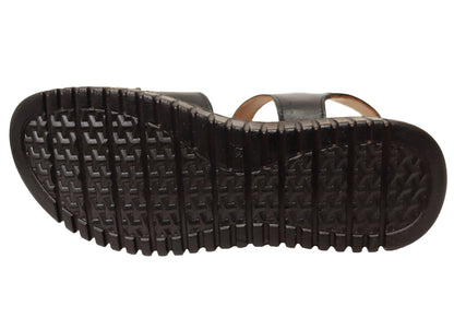 Orizonte Breezewalk Womens Comfortable European Leather Sandals