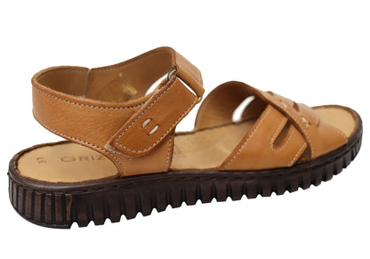 Orizonte Breezewalk Womens Comfortable European Leather Sandals