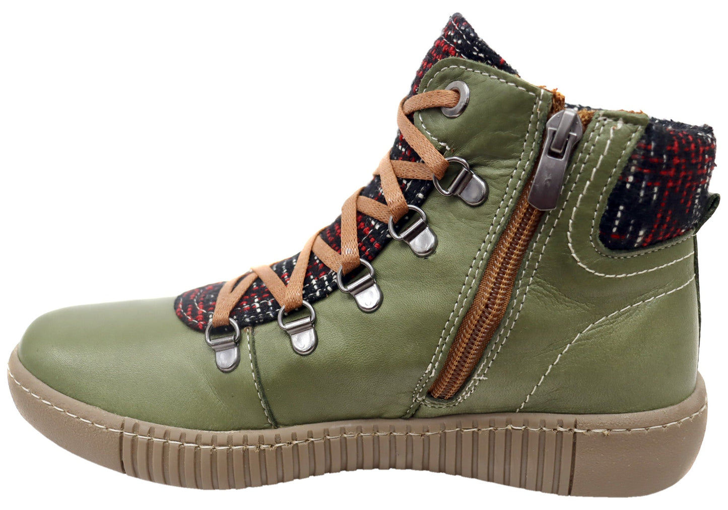 Cabello Comfort Willow Womens European Comfortable Leather Boots