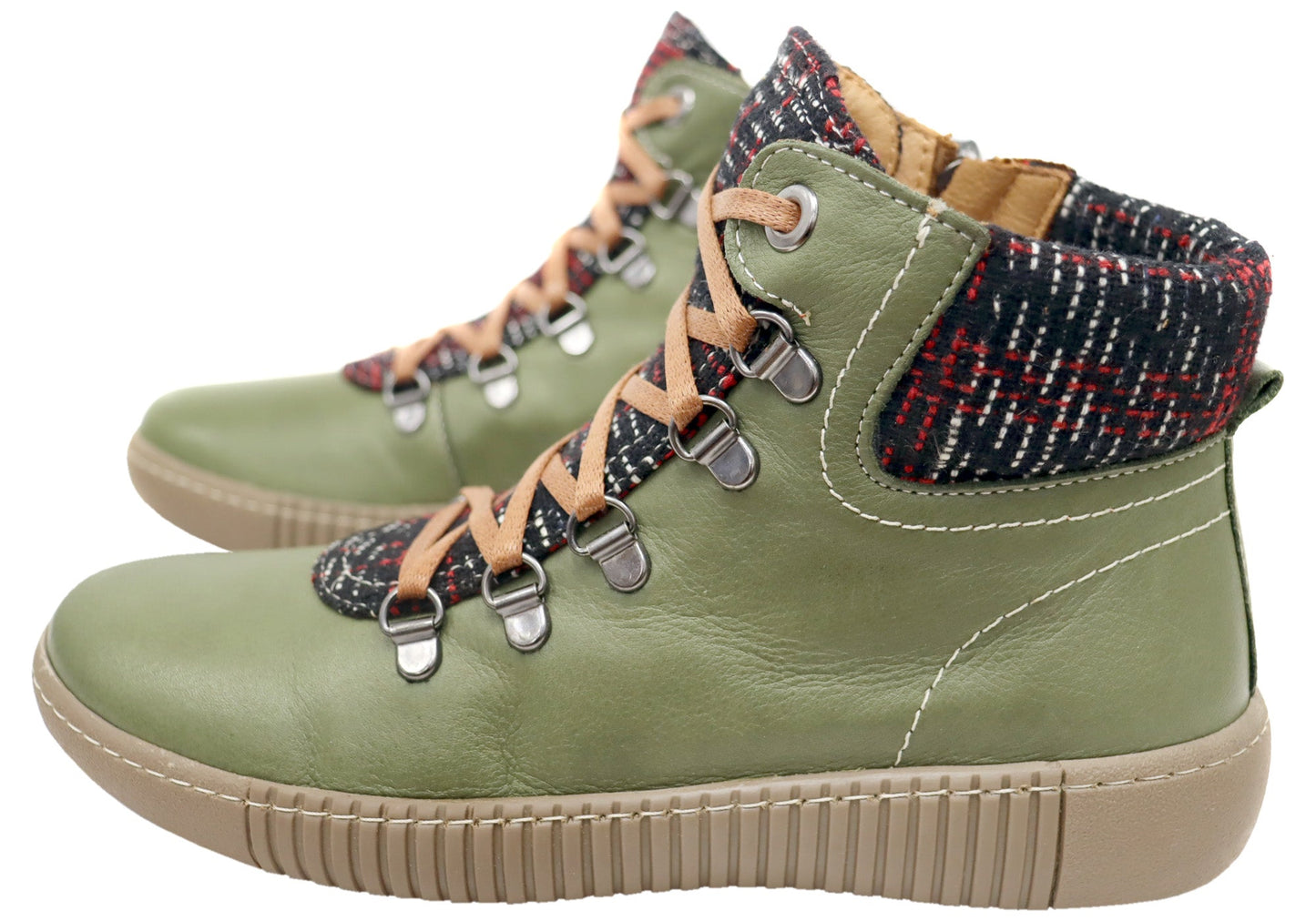 Cabello Comfort Willow Womens European Comfortable Leather Boots