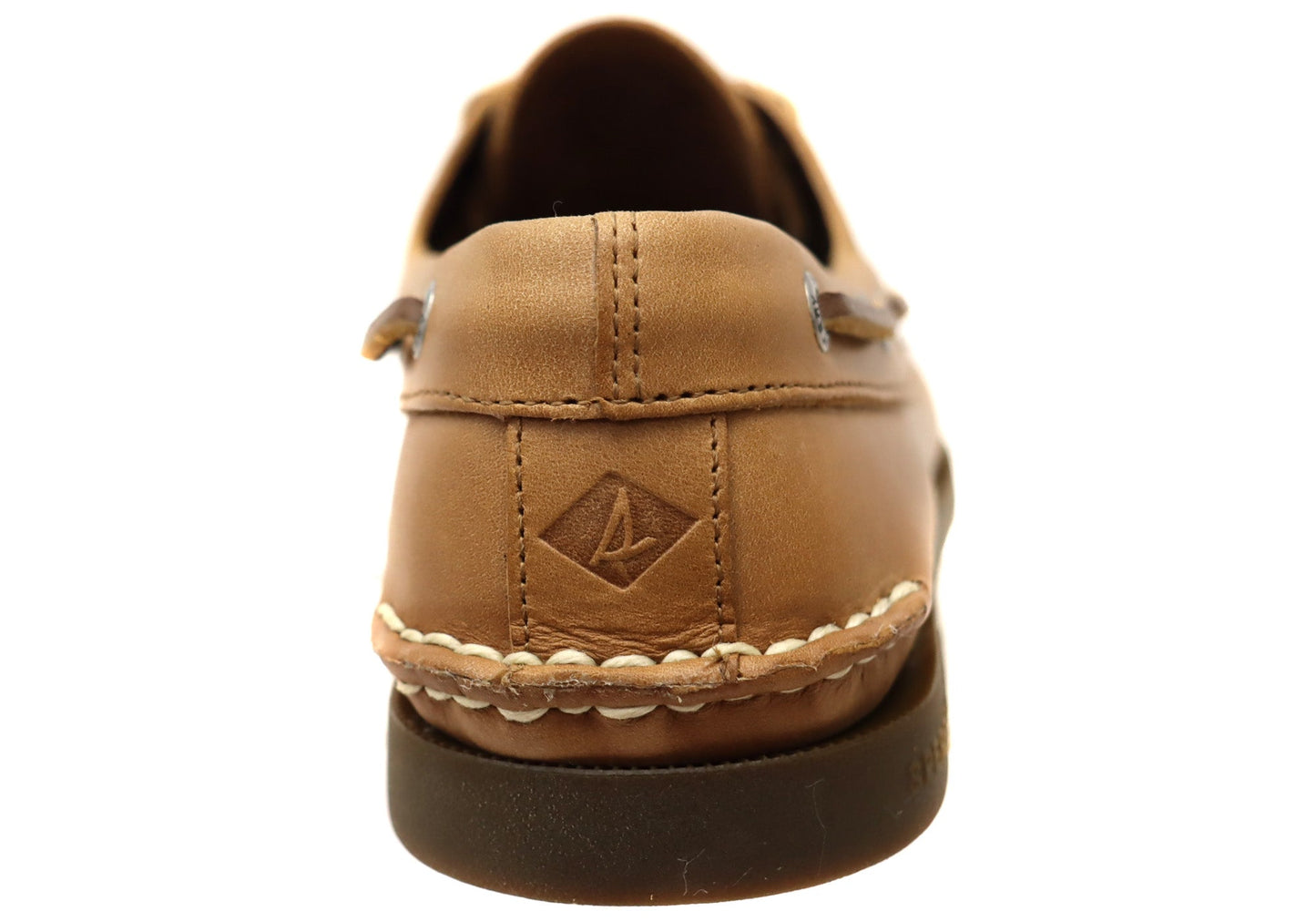 Sperry Mens A/0 2 Eye Leather Lace Up Comfortable Wide Fit Boat Shoes