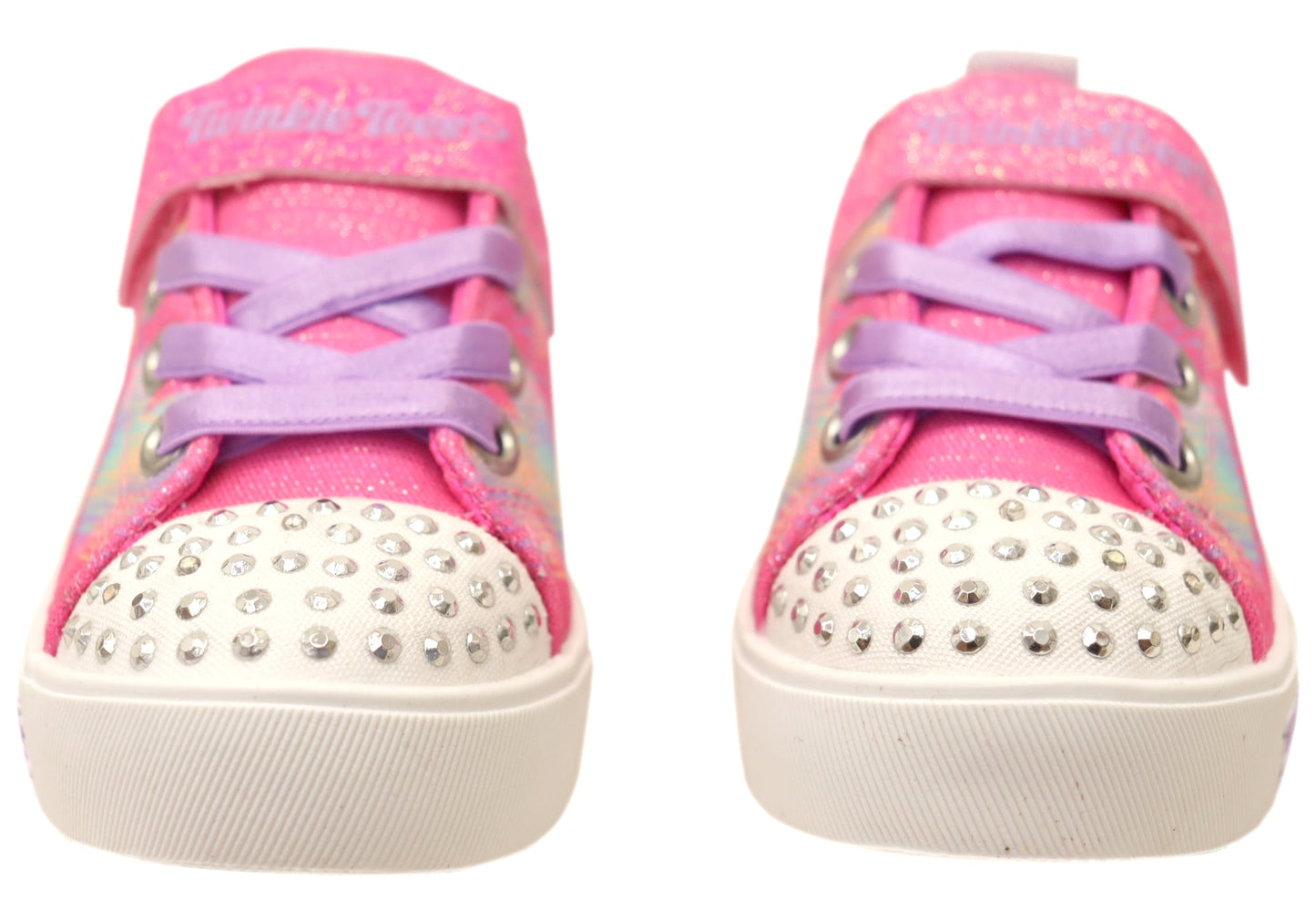 Skechers Kids Infants Girls S Lights Heart Steps Heart Sketch Shoes