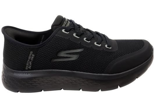 Skechers Mens Go Walk Flex Netro Extra Wide Fit Comfort Slip On Shoes